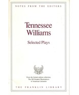 Franklin Library Notes from the Editors Tennessee Williams Selected Plays - $7.69