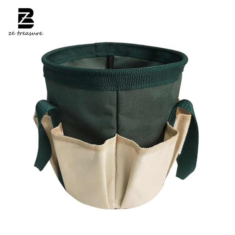 Portable Bucket Handy Tool Bag Multiple Pockets Garden Accessories Tool ... - $62.29