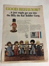 Billy The Kid Toddler’s vintage Print Ad pa3 - £5.41 GBP