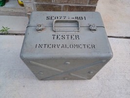 US Miltary Aircraft Convair Intervalometer Tester SE 0771 801 AS IS/FOR ... - $989.95