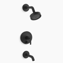 Kohler T14420-4-BL Purist Bath and Shower Trim Kit with Diverter - Matte Black - £384.33 GBP