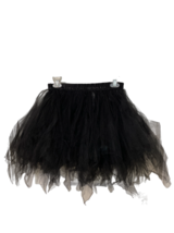 Black Tulle Tutu Mini Skirt Womens Extra Small XS Costume Cosplay Punk B... - £7.96 GBP