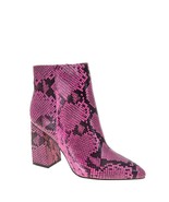 BCBGeneration Women&#39;s Briel Ankle Boot, Pink Snake, 8.5 - $113.28 CAD