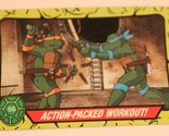 Teenage Mutant Ninja Turtles Trading Card Number 56 Action Packed Workout - $1.97