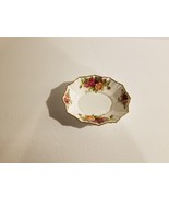 Royal Albert Old Country Roses Candy Dish 5 3/4 x 4 3/4  inch England Bo... - £11.85 GBP