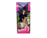 VINTAGE 1997 HORSE RIDING BARBIE CLUB DOLL MATTEL # 19268 NOS NEW IN BOX - £27.45 GBP