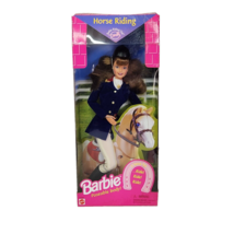 Vintage 1997 Horse Riding Barbie Club Doll Mattel # 19268 Nos New In Box - £27.61 GBP