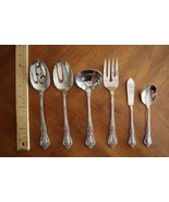 Lot 6 Serving Set Lot Oneida HH Kennett Square Stainless Distinction Deluxe - $709.43 MXN