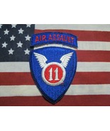 11TH AIR ASSAULT DIVISION PATCH W/TAB VIETNAM ERA 1964 PATCHES TEST 1963... - £6.29 GBP