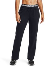 Under Armour Womens Wordmark Pants Size Small Color Black - £26.28 GBP