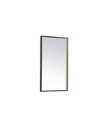 Elegant Decor 20 x 36 in. Pier 3000K, 4200K &amp; 6400K LED Mirror with Adju... - $355.96 CAD