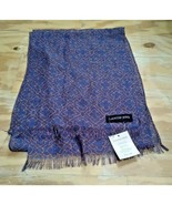Lands&#39; End Casual Scarf Purple Orange design NWT Lightweight - $12.11 CAD