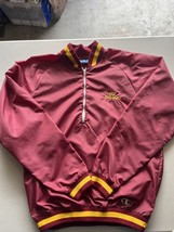 Vintage 90s USC Trojans *Champions* 1/4 Zip Size M Windbreaker Jacket - $46.47