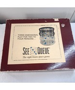 Vintage See Queue The Right Brain Space Game three dimensional play COMP... - $198.86 CAD