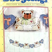 Dimensions Crib Decorations Nursery Decor Bears Hearts BabyHugs Embroidery Kit - £12.87 GBP
