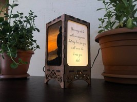Father loss lantern / loss of father / You may not be with me anymore / Remembra - £63.99 GBP