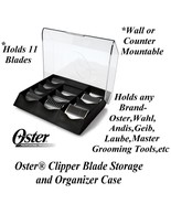 OSTER Clipper Blade STORAGE&amp;ORGANIZER CASE Holder Shelf*Also For Andis,W... - $29.99