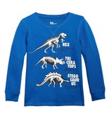 Epic Threads Little Kid Boys Dino Species Shirt,Blue Waterfront,4T - £14.05 GBP