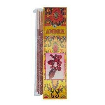20 Amber incense sticks pure vibrations - $3.83