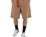 Kenzo Men&#39;s All Cotton Elasticized Regular Fit Belt Shorts in Safron-Siz... - $121.99
