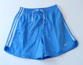 Nike Dri Fit Technetic Blue &amp; White Athletic Shorts Youth Girls  NWT - £31.31 GBP