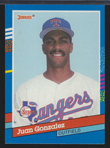 1991 Donruss #371 - Juan Gonzalez - Texas Rangers - £1.01 GBP