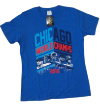 Chicago Cubs T Shirt Players 2016 World Series Champions MLB Womens Medium - £7.76 GBP