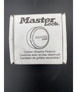 NEW Master Lock Hidden Shackle Padlock 6271KAW700A With 2 Keys - $46.41 CAD