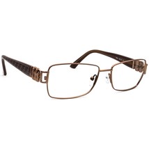 Fendi Women&#39;s Eyeglasses F883 210 Brown Square Frame Italy 53[]16 130 - $82.56 CAD
