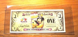 2009 DISNEY DOLLAR - MICKEY SERIES &quot;T&quot; - Celebrate - Mint Condition - £19.12 GBP