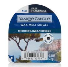 Yankee Candle Mediterranean Breeze Wax Melt Single - £3.98 GBP