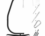 Hammock Swing Stand,Hanging C-Stand With Buckle And Spring Hook, For Ind... - $188.99