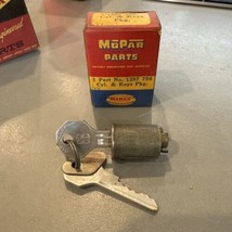 1935 1955 IGNITION SWITCH LOCK CYLINDER &amp; KEYS Vintage NOS Mopar - $83.22