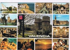 Spain Postcard Valencia Multi View Large Card - £1.74 GBP