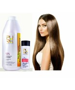 PURE 12% Brazilian Keratin 1000ml Hair Straightening Repair Treatment + ... - £63.19 GBP