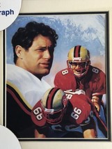 1996 Steve Young San Francisco 49ers Framed Kelly Russell Lithograph Print - $9.95