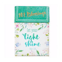 Christian Art Gifts Box of Blessings - 101 Blessings-Let Your Light Shine - $20.51