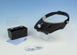 Headband Magnifier Kit with Bi-Plate Magnification - $49.95