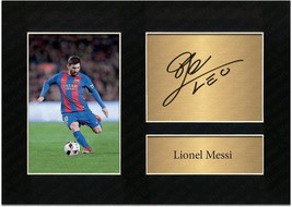Lionel Messi Signed Barcelona   Signed Limited Edition Pre Printed Memorabilia P - £7.97 GBP