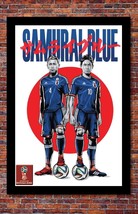 2018 World Cup Soccer Russia | TEAM JAPAN Poster | 13 x 19 Inches - £11.81 GBP