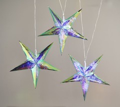 Fierce Home Indoor/Outdoor Set of 3 Holiday Stars - £19.17 GBP