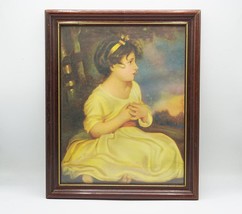 Età Dell&#39;Innocenza Stampa Incorniciata Di Ragazza Di Sir Joshua Reynolds - £95.36 GBP