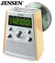 Jensen JCR560 AM/FM Stereo Dual Alarm CD Clock Radio - £194.17 GBP
