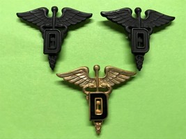 VIETNAM WAR ERA, DENTAL, MEDICAL, OFFICER, COLLAR DEVICES, GROUP OF 3, H... - $186.00 MXN