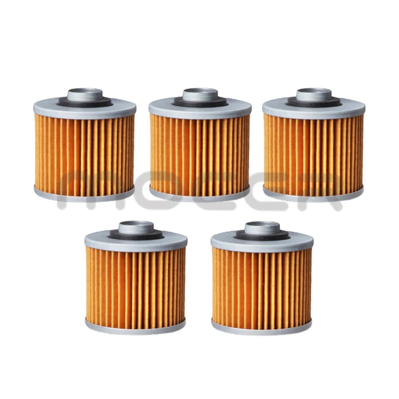 5 pcs Motorcycle Oil Filter For Yamaha TDM850 Grizzly YFM 600 Raptor 700 - $24.45
