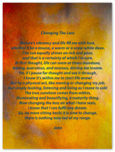 Changing The Lens - Wisdom Art by John - 18 x 24&quot; Quality Aluminium Print - £95.92 GBP