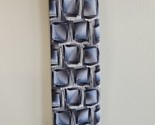 Jerry Garcia Gray Square Pattern Neck Tie Uncorrected Manuscript Fifty-Five - $12.34