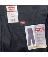 Wrangler Workwear Men’s 42x30 Premium Relaxed Fit Work Black Pants Tool ... - £23.23 GBP