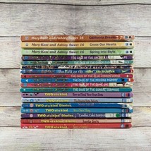 Lot Of 18 Mary-Kate &amp; Ashley Mixed Books New Adventures Sweet 16 Two Of A Kind - £23.49 GBP
