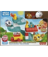 Mega Bloks First Builders 30 Piece Amusement Park Peek A Blocks Fisher-P... - £21.46 GBP